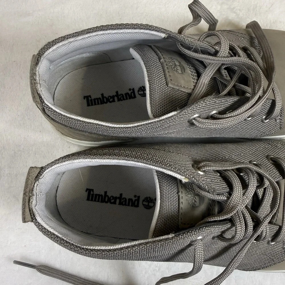 Timberland Groveton LTT Chukka Mens 10.5 Gray Nubuck Leather Sneakers A1G1F